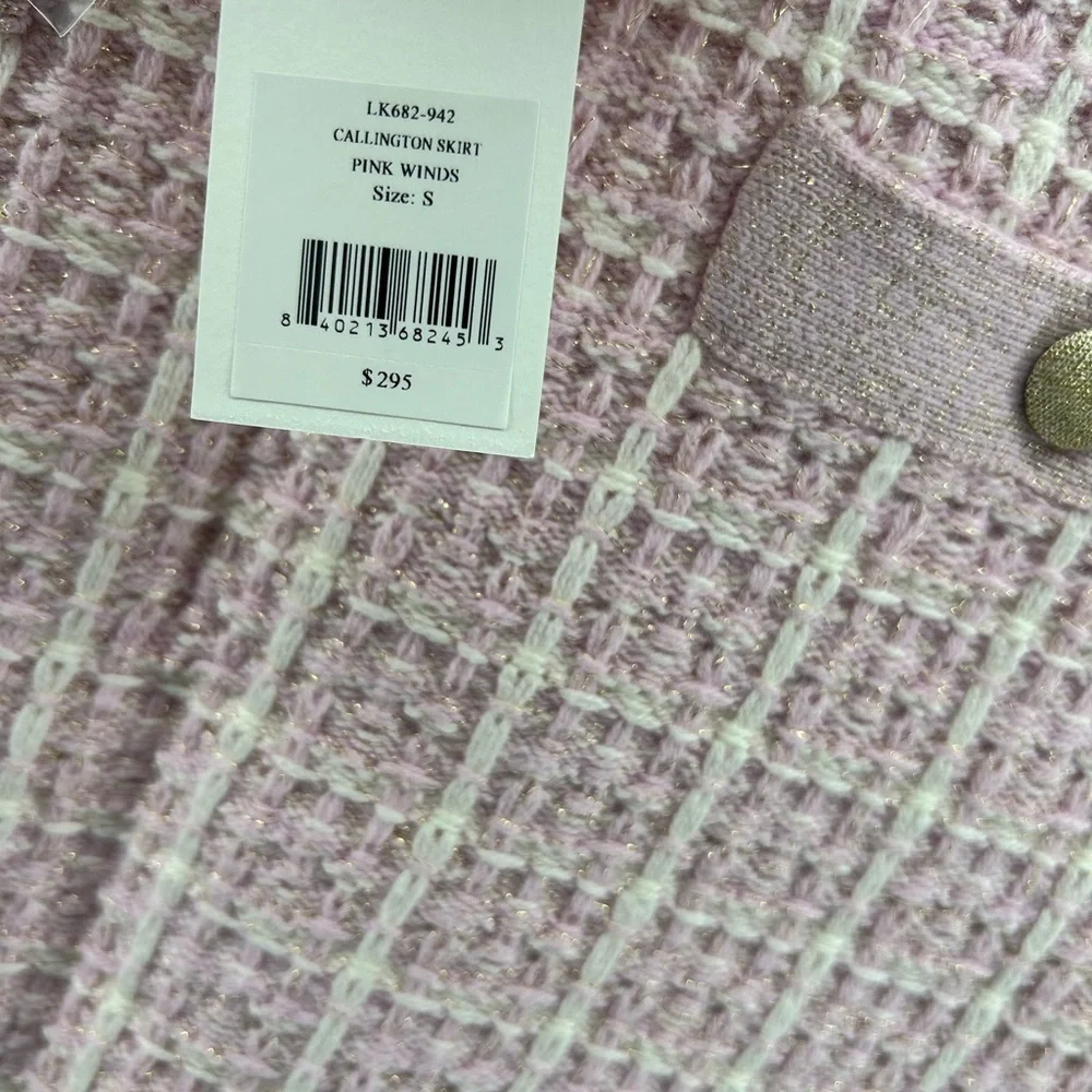 New With Tags Love Shack Fancy Callington Skirt Size Pink Gold multiple sizes